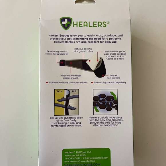 Healers Booties for Dogs - New - Picture 2 of 6